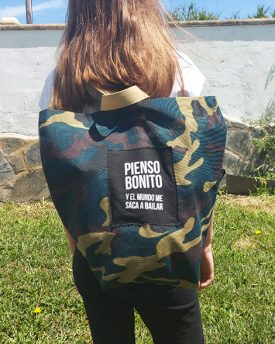 Mochila Verso Camuflaje