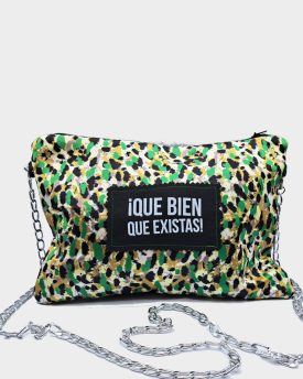 Bolso Cartera Print Verde