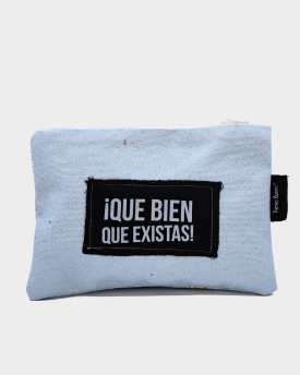 Cartera Soneto Celeste-Mundo