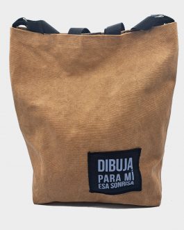 Maxi bolso tote camel