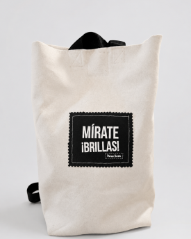 Mochila Verso Blanca Brillito