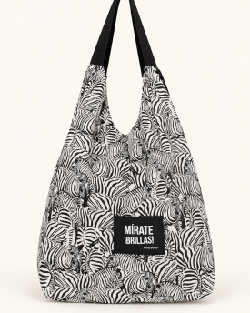Maxi Bolso Animal Print Cebra