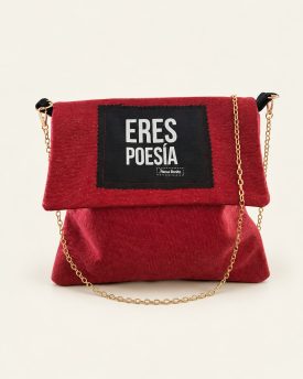 Bolso Con Tapeta Rojo